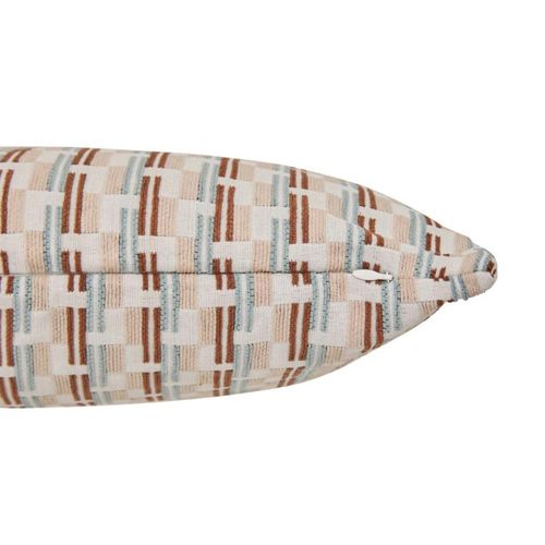 Coussin Déco En Jacquard "skylounge" 38x38cm Multicolore