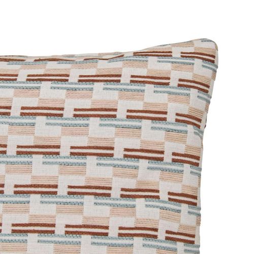 Coussin Déco En Jacquard "skylounge" 38x38cm Multicolore