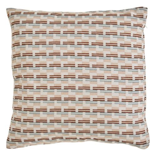 Coussin Déco En Jacquard "skylounge" 38x38cm Multicolore