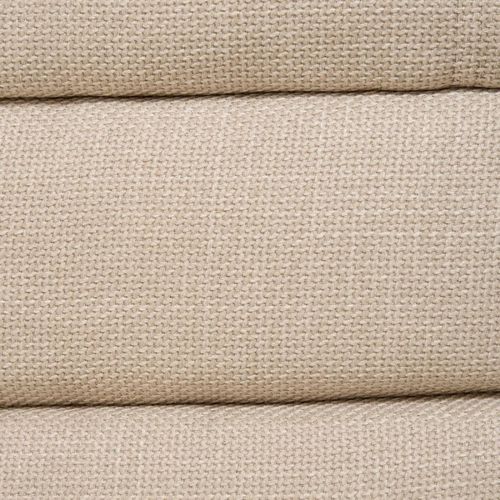 Pouf Pont Sisco 43 Cm Tissu Argile