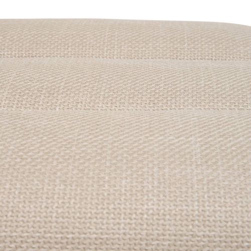 Pouf Pont Sisco 43 Cm Tissu Argile