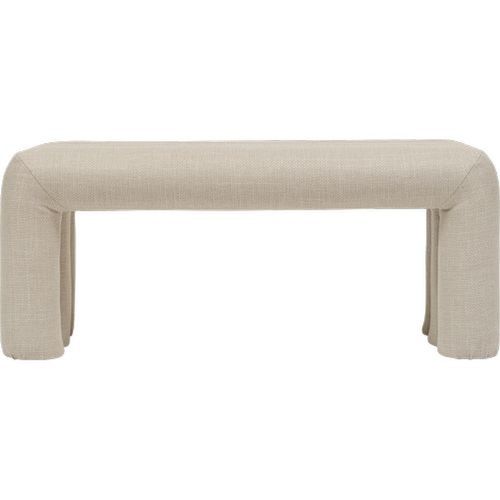 Banc Sisco Argile 102x42x43.5 Cm - Beige