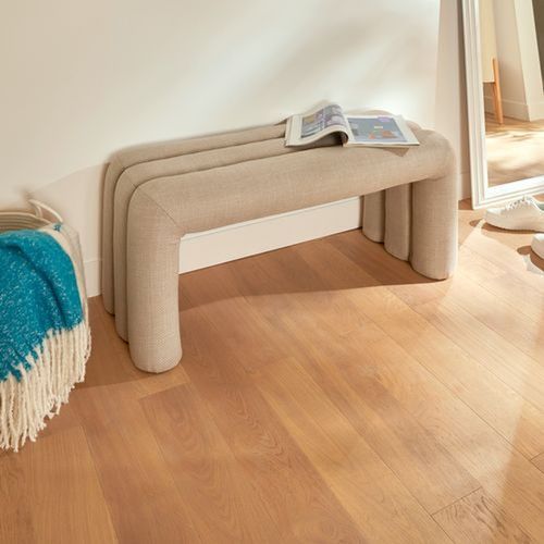 Banc Sisco Argile 102x42x43.5 Cm - Beige