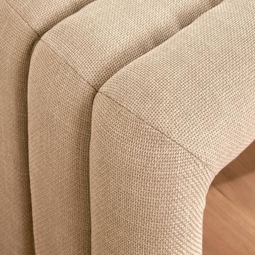 Banc Sisco Argile 102x42x43.5 Cm - Beige