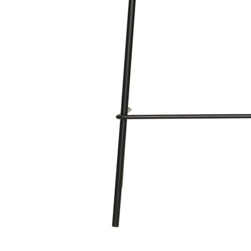 Tabouret De Bar Vladi Tissu Beige Bouclette Atmosphera