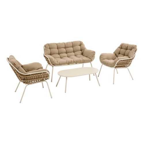 Salon De Jardin Paopao 4 Places Argile