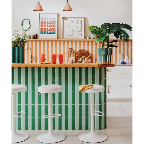 Affiche Encadrée Relax - 50 X 70 Cm - Corail