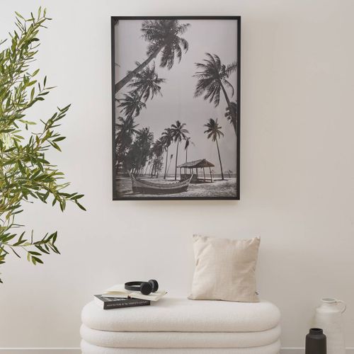 Affiche Encadrée Ayu Noir Et Blanc 70x100cm