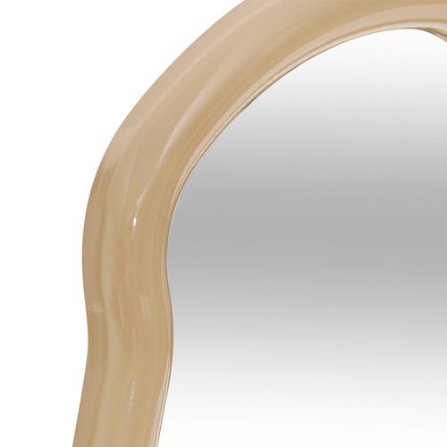 Miroir organique 33x25 cm REZA Beige