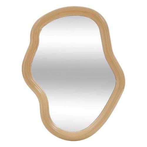 Miroir organique 33x25 cm REZA Beige