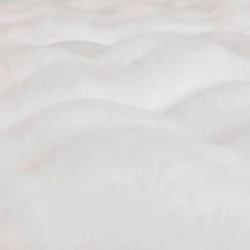 Plaid XL Imitation Fourrure 3d "zephy" 180x230cm Blanc