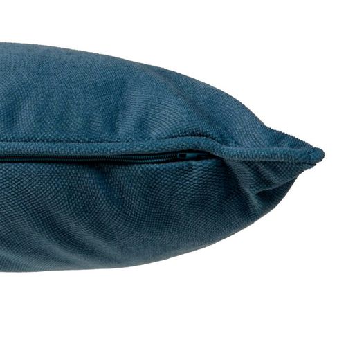 Coussin Déco Uni "lilou" 30x50cm Bleu Égéen