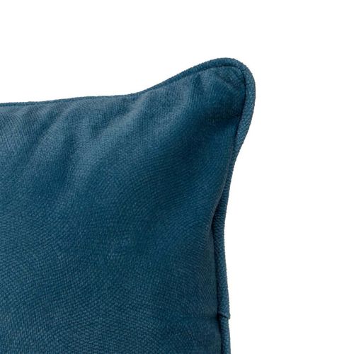 Coussin Déco Uni "lilou" 30x50cm Bleu Égéen