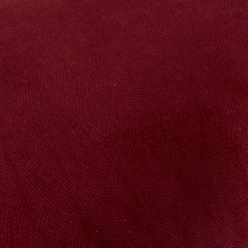 Coussin Déco Uni "lilou" 30x50cm Rouge Grenat