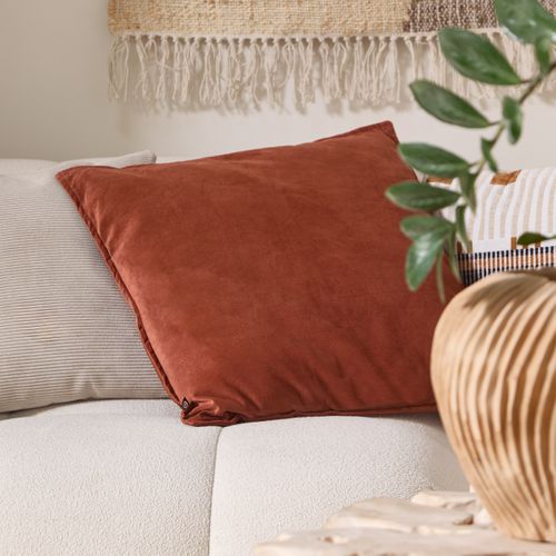 Coussin 55x55 cm LILOU Marron