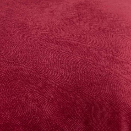 Coussin Déco Uni "lilou" 55x55cm Rouge Grenat