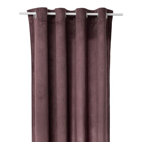 Rideau à Oeillets Lilou - 140 X 260 Cm - Marron Tonka