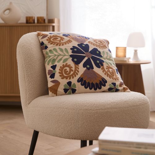 Coussin 45x45 cm HARY ROMANTIQUE Multicolore.