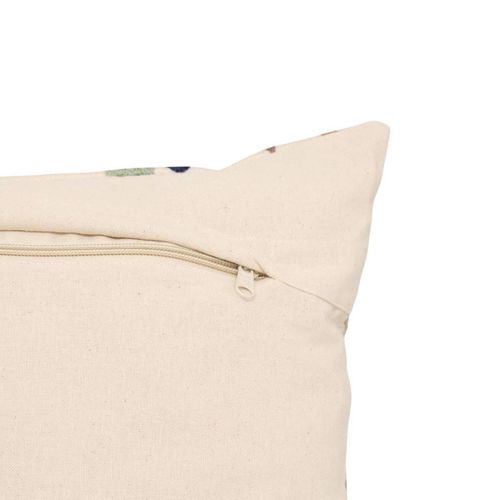 Coussin Déco Brodé "hary" 35x75cm Multicolore