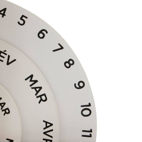 Calendrier Bois Flow H.20cm