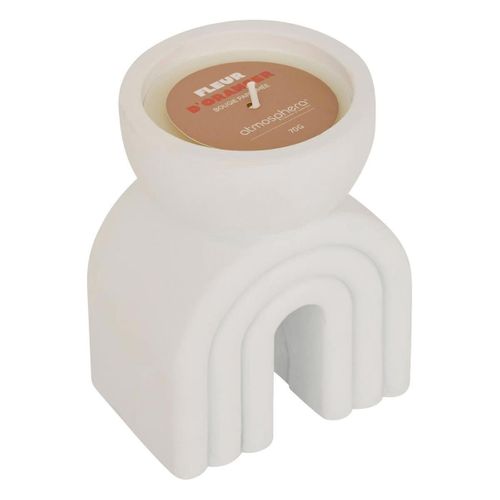 Bougie Parfumée En Ciment "oran" 70g Fleur D'oranger