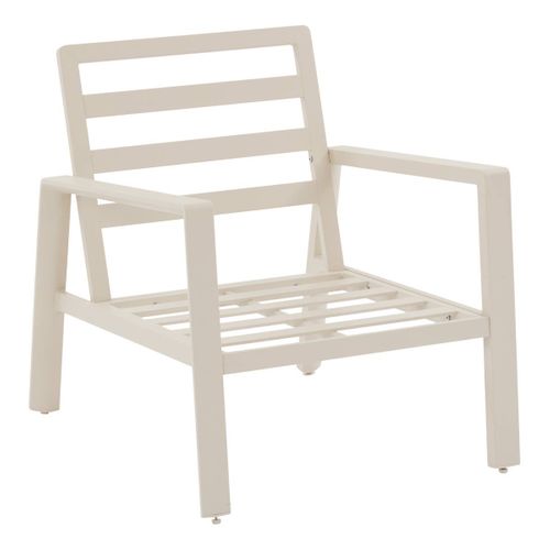 Fauteuil De Salon En Aluminium Luzane - Argile