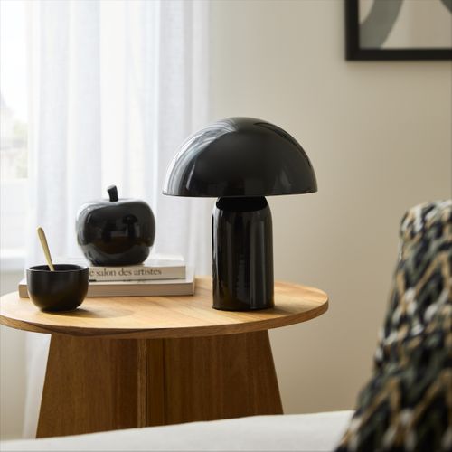 Lampe à poser H. 24,5 cm LITO Noire