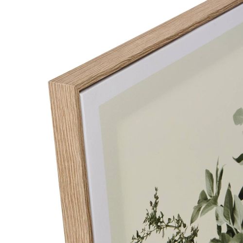 Toile Imprimée Encadrée Cecilia Vert 45x60cm