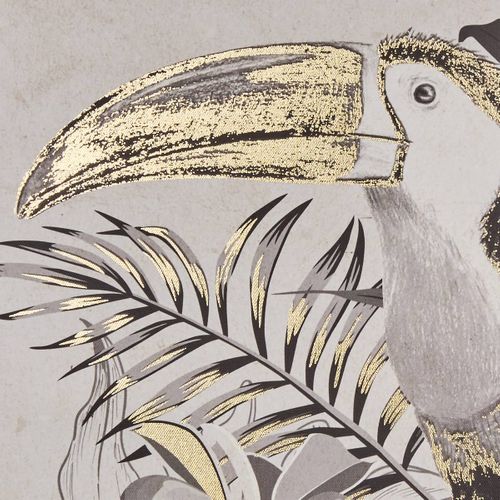 Toile Imprimée Encadrée Rafi Vert 50x70cm