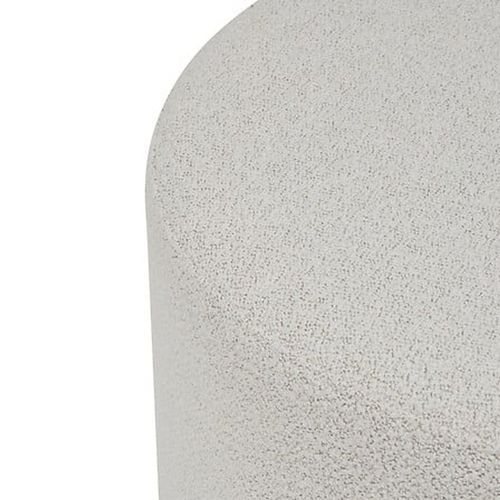 Pouf XL En Bouclette Nesky - Blanc