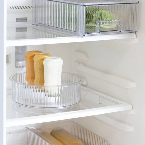 Organiseur Rotatif Streaks D23cm Transparent