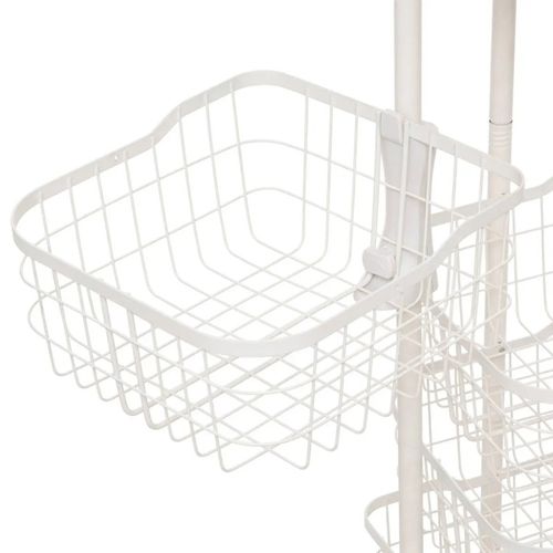 Desserte 5 Paniers Balm Mdf Et Métal Blanc 5five