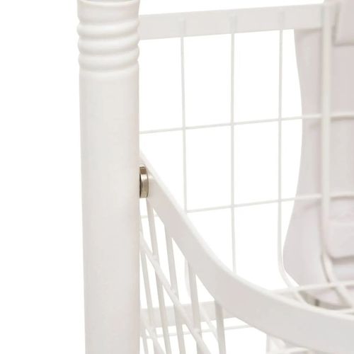 Desserte 5 Paniers Balm Mdf Et Métal Blanc 5five