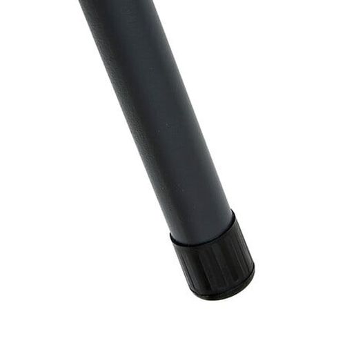 Tabouret D'appoint En Métal Et Tissu Chiné Flexy - Gris Foncé