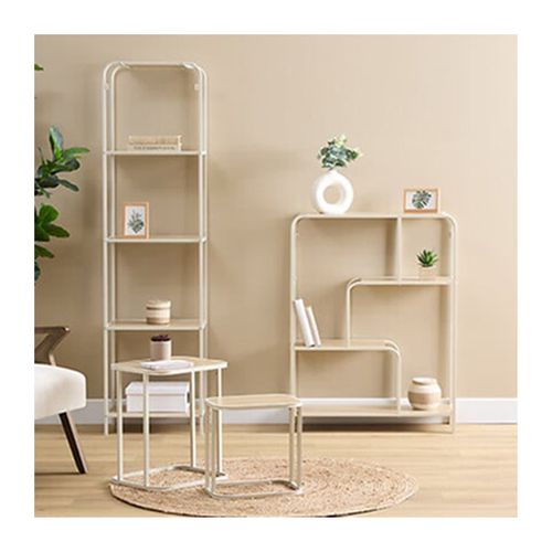 Lot De 2 Tables Gigognes Curvy Beige 5five