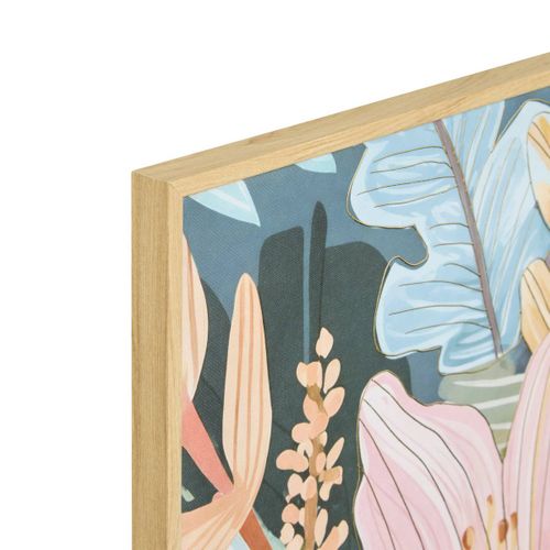 Toile Imprimé Fleur Daisy 58x78 Cm