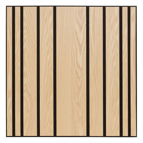 Panneau Décoratif Mural 60x60 Cm Colva - Beige Fond Noir