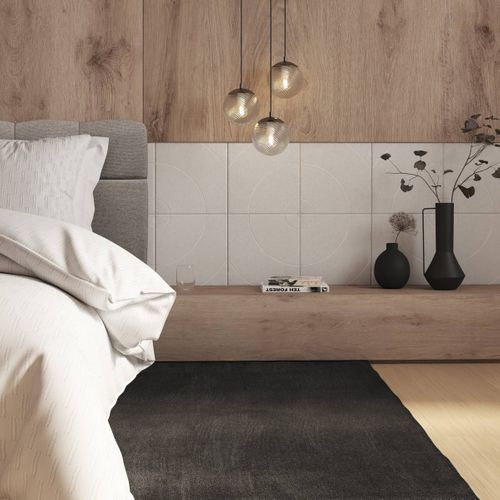 Set De 4 Panneaux Muraux Décoratifs En Feutrine 30x30 Cm - Gris