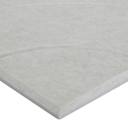 Set De 4 Panneaux Muraux Décoratifs En Feutrine 30x30 Cm - Gris