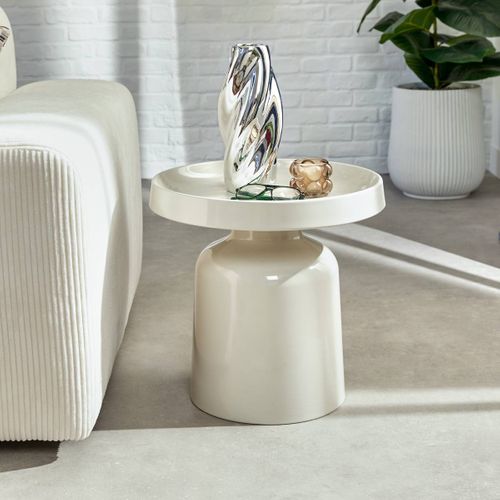 Table d'appoint Abadi Argile 43x43cm