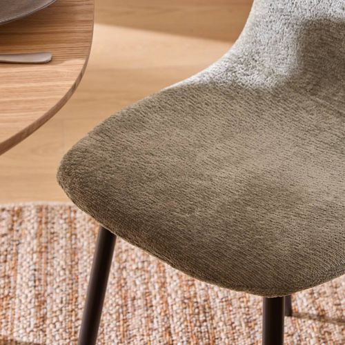 Chaise Tissu Chenille Tyka Kaki