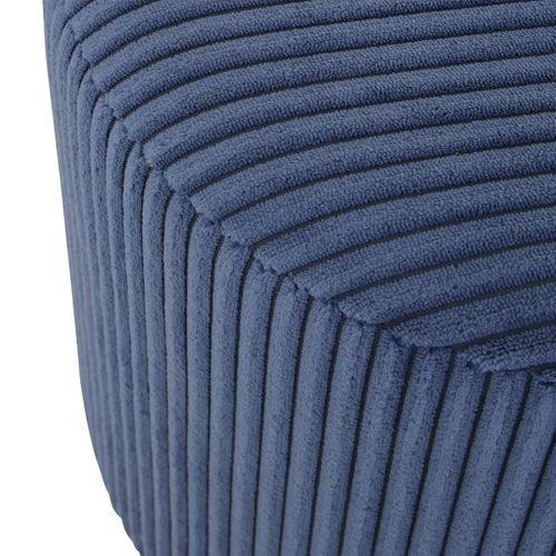 Pouf Sylia Bleu Encre