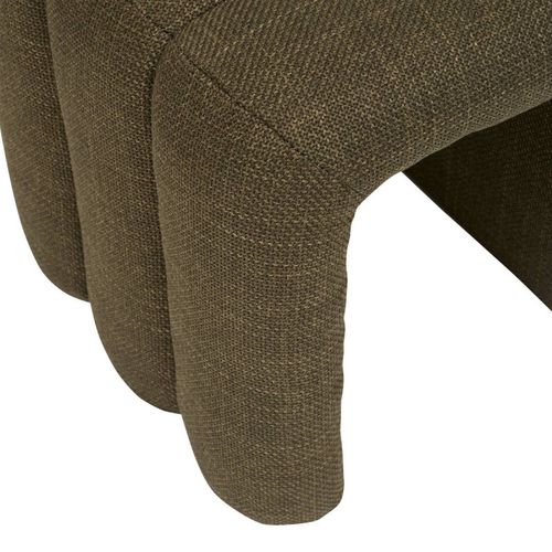 Pouf Pont Sisco 43 Cm Tissu Kaki