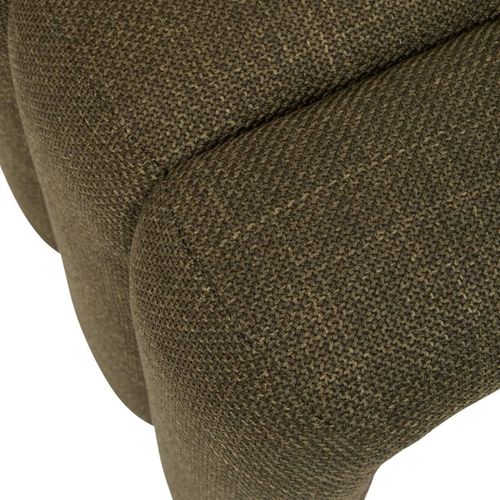 Pouf Pont Sisco 43 Cm Tissu Kaki