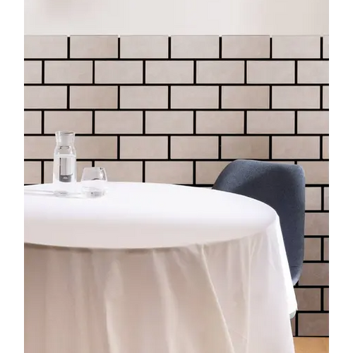 Panneau Décoratif Mural Clint 61x69 Cm - Beige