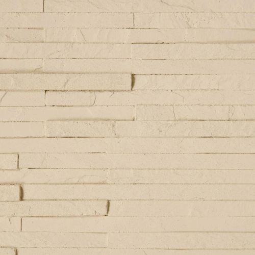 Sticker Effet Pierre "cary" 28x58cm Beige