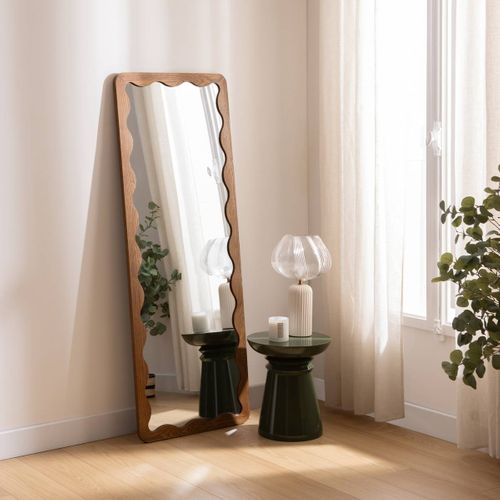 Miroir Mural Tinny Marron 165x61cm