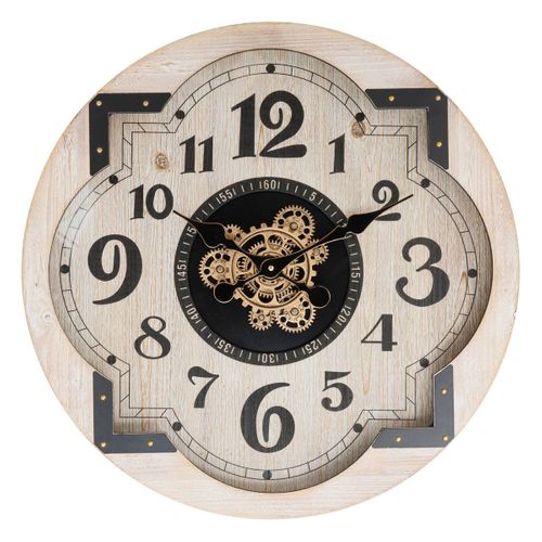 Horloge Mckenzie Beige D63cm