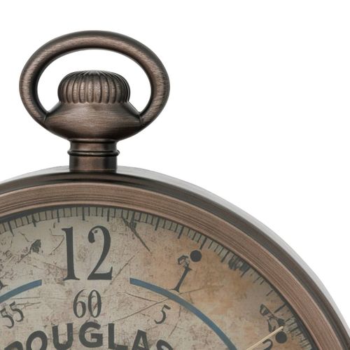 Horloge Awa Marron D27cm