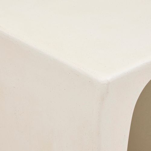 Meuble Bas 4 Niches Forme Organique Chesni - Ivoire